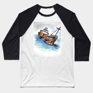 Wrecked Shipper Baseball T-Shirt